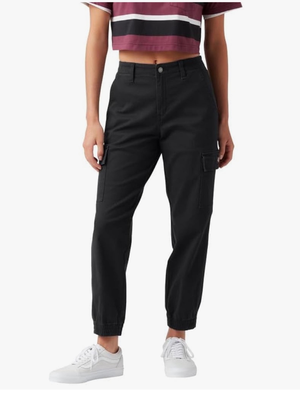 Dickies Women's High Rise Fit Cargo Jogger Pants Size 26